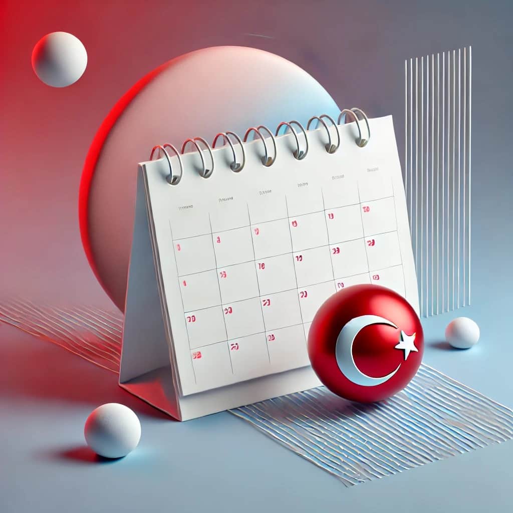 روزهای هفته و ماه‌ ها در زبان ترکی استانبولی
