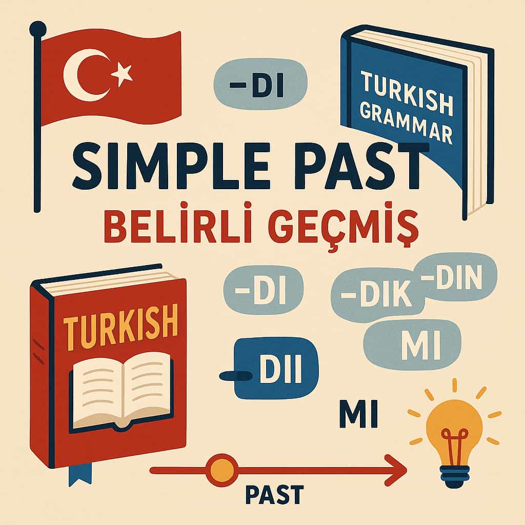زمان گذشته ساده در زبان ترکی استانبولی (Belirli Geçmiş)
