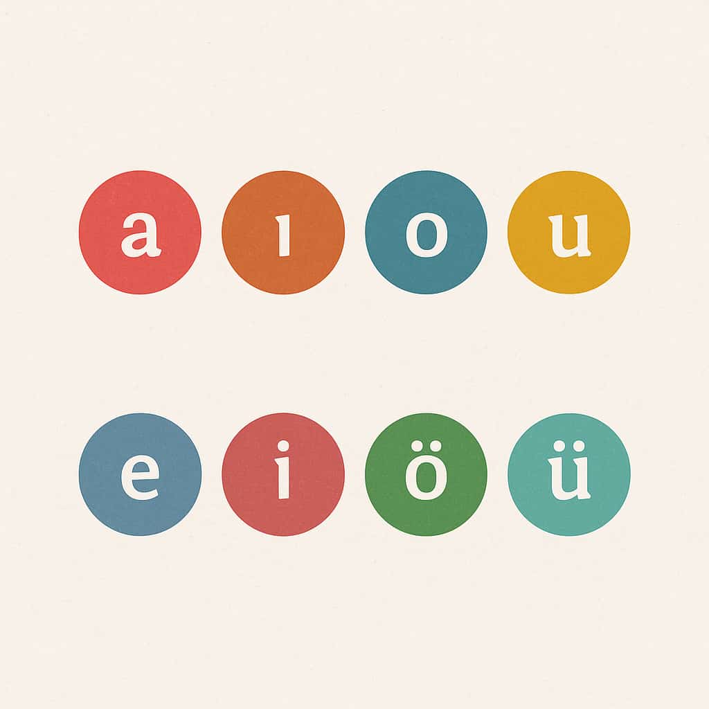 قوانین Vowel Harmony (واکه‌ها) در ترکی استانبولی