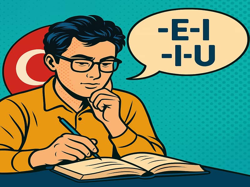جدول جامع تغییرات پسوندهای مالکیتی برای ضمایر مختلف (ben, sen, o, biz, siz, onlar)
