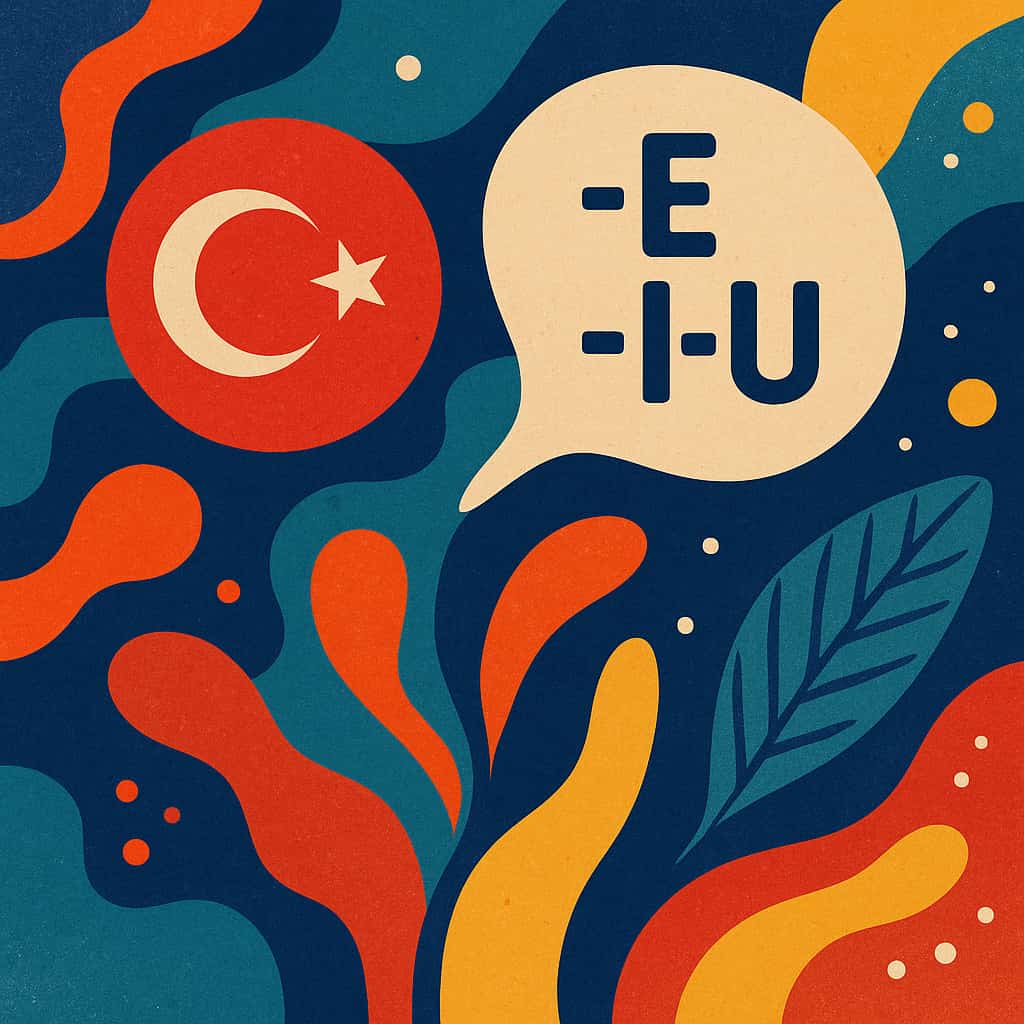 پسوندهای مالکیت در زبان ترکی استانبولی (-E, -I, -U)