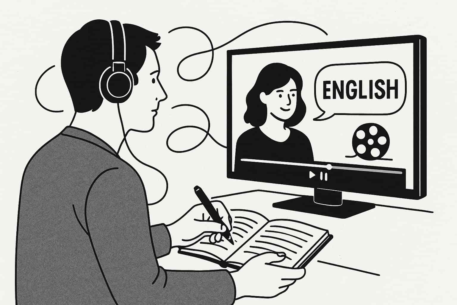 تکنیک دیدن فیلم بدون زیرنویس به روش صحیح