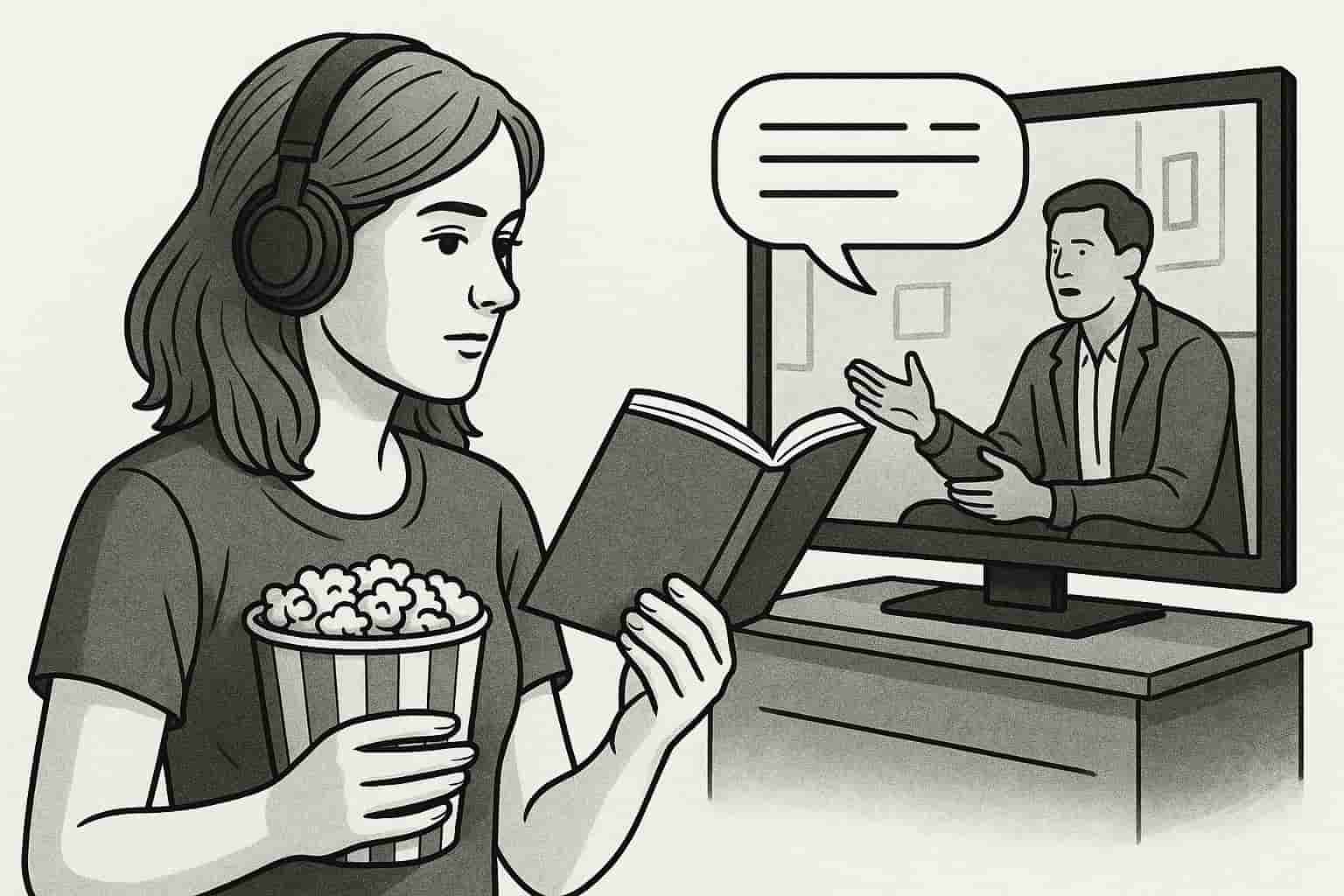 تکنیک دیدن فیلم بدون زیرنویس به روش صحیح