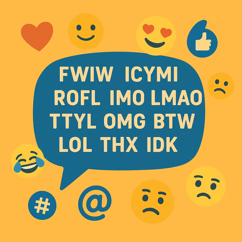 اصطلاحات انگلیسی مخصوص چت و شبکههای اجتماعی + مثال