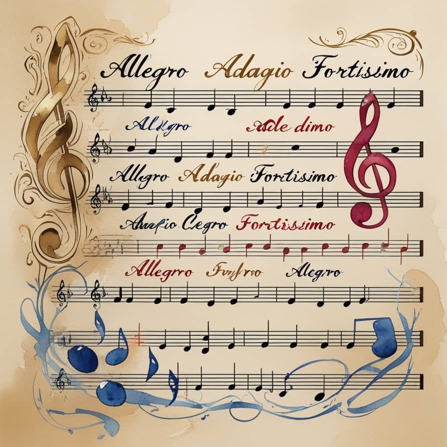 اصطلاحات انگلیسی مربوط به موسیقی