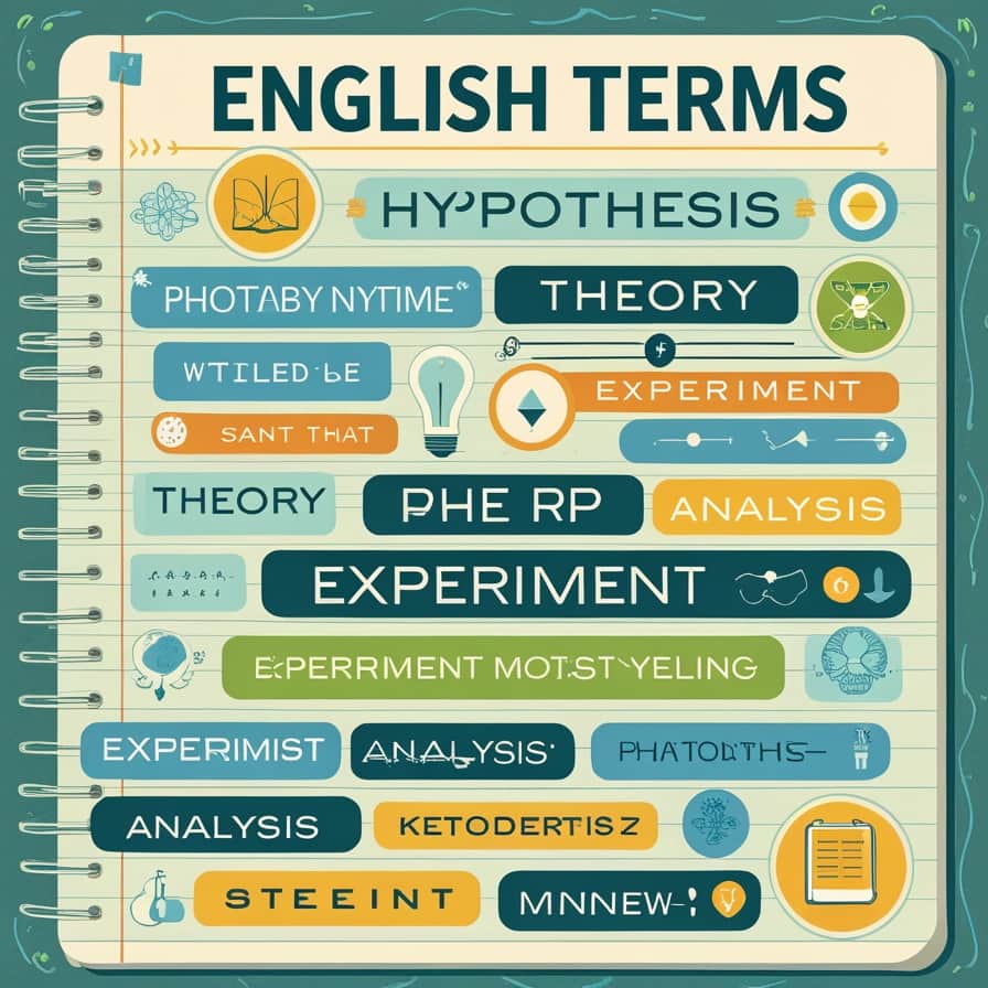 اصطلاحات رایج در مقالات علمی انگلیسی