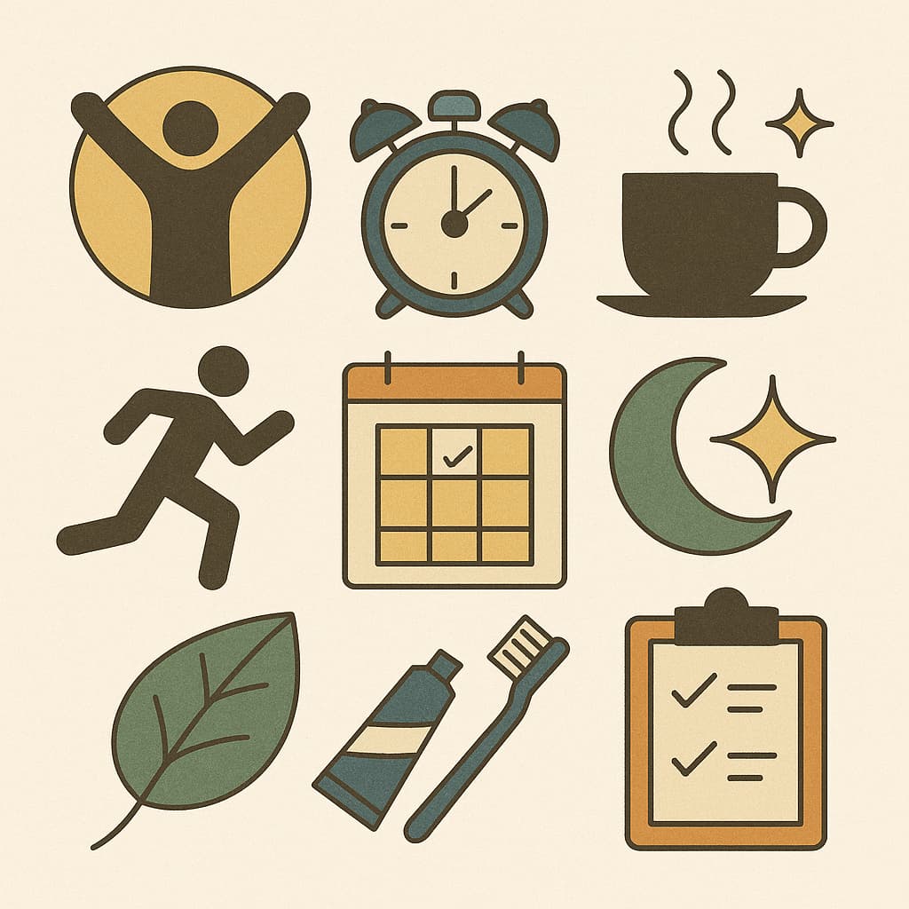 اصطلاحات انگلیسی درباره عادات روزانه و روتین زندگی