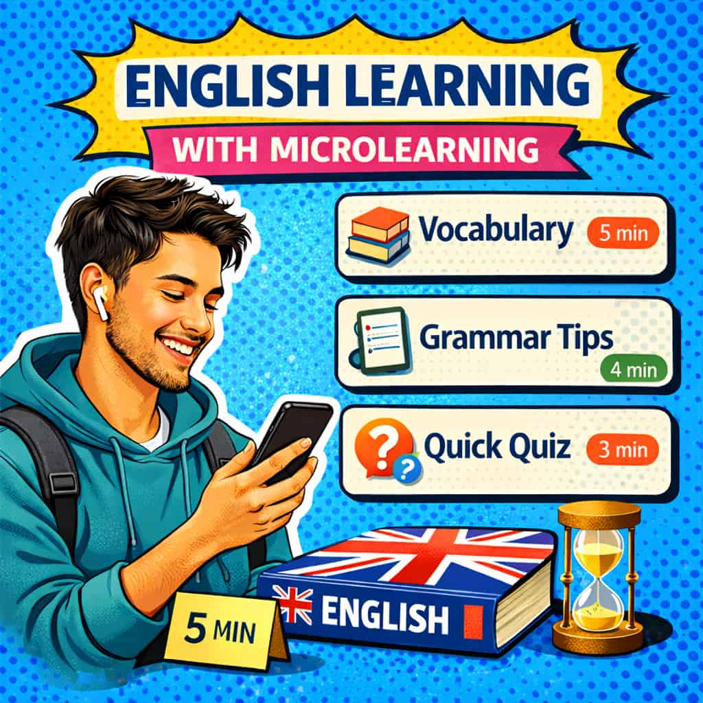 یادگیری زبان انگلیسی با روش میکرو لرنینگ (Microlearning)