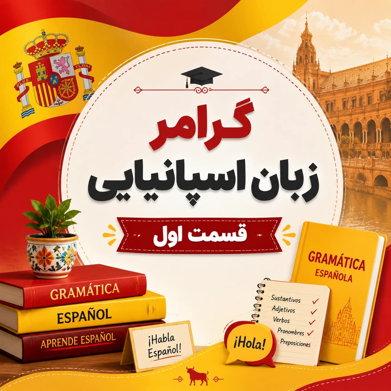 آموزش گرامر زبان اسپانیایی قسمت ۱ (زمان ها )