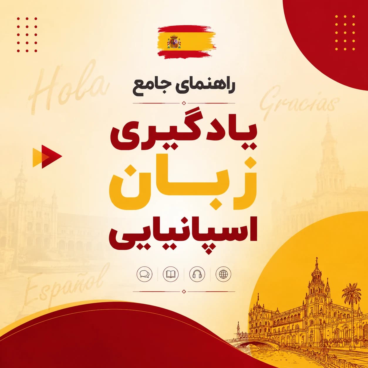 راهنمای جامع یادگیری زبان اسپانیایی