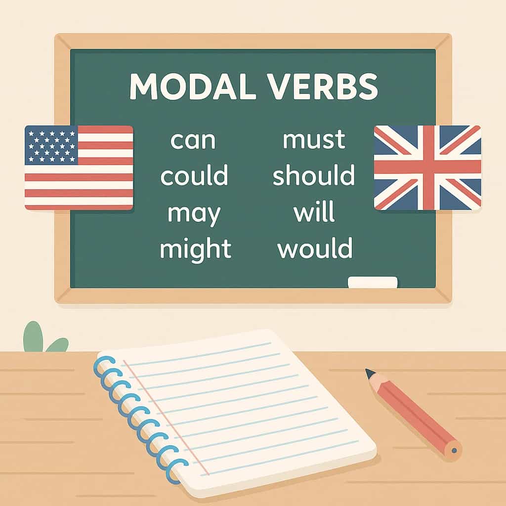 راهنمای جامع افعال معین (Modal Verbs) در زبان انگلیسی