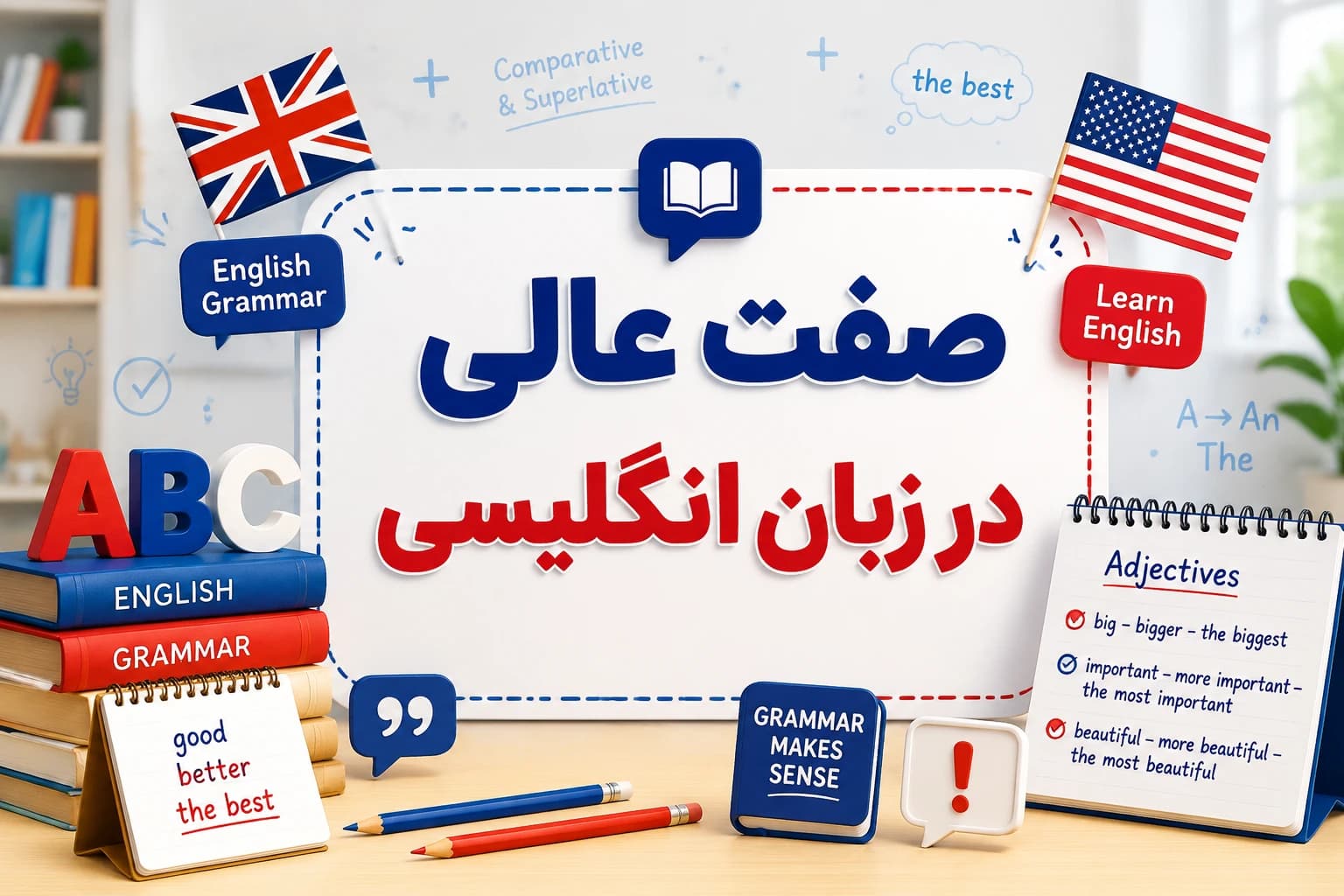 راهنمای کامل و جامع صفت عالی (superlative) در زبان انگلیسی
