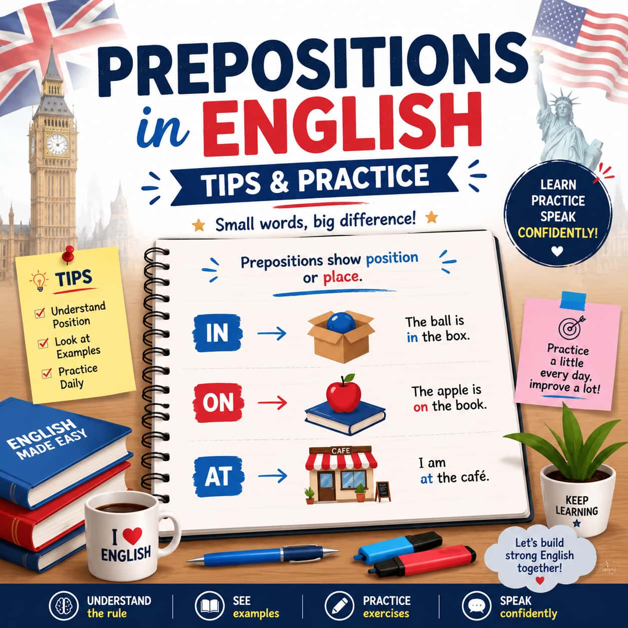 Prepositions in English نکات کاربردی و تمرین