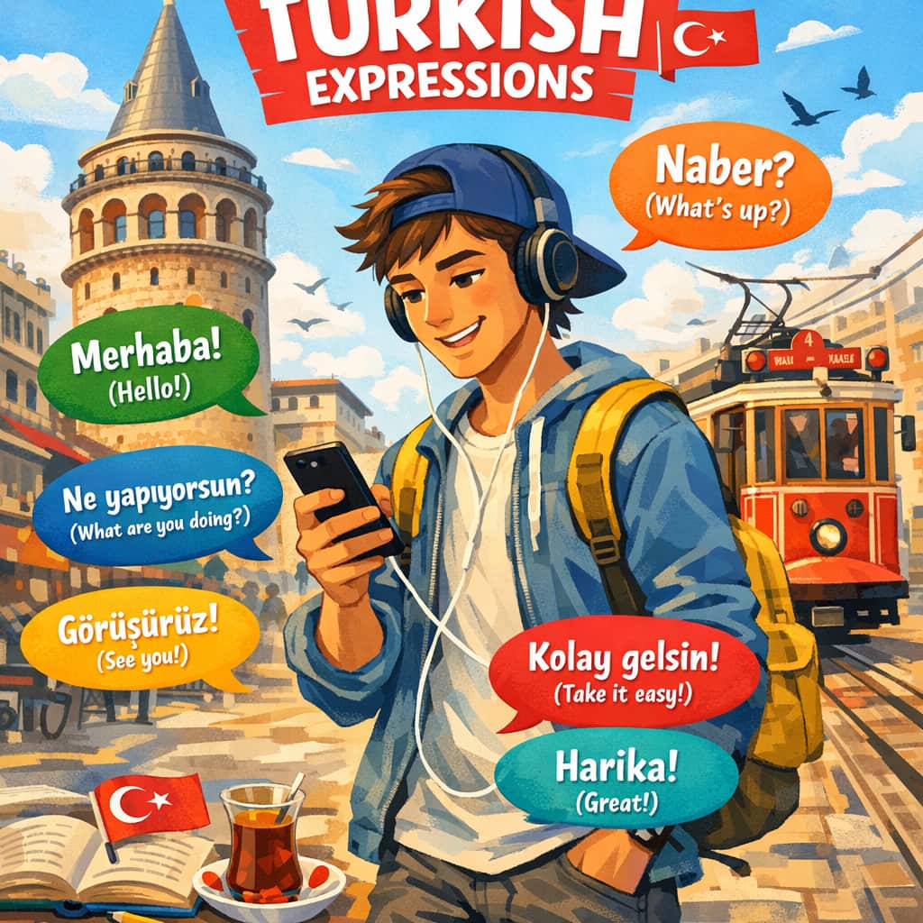 اصطلاحات روزمره و عامیانه ترکی استانبولی