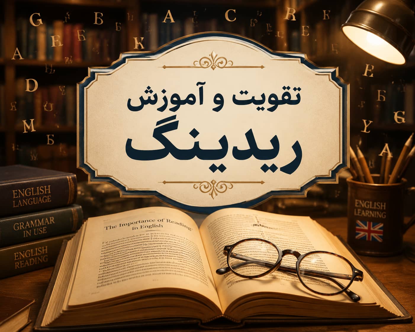 تقویت و آموزش ریدینگ و درک مطلب زبان انگلیسی