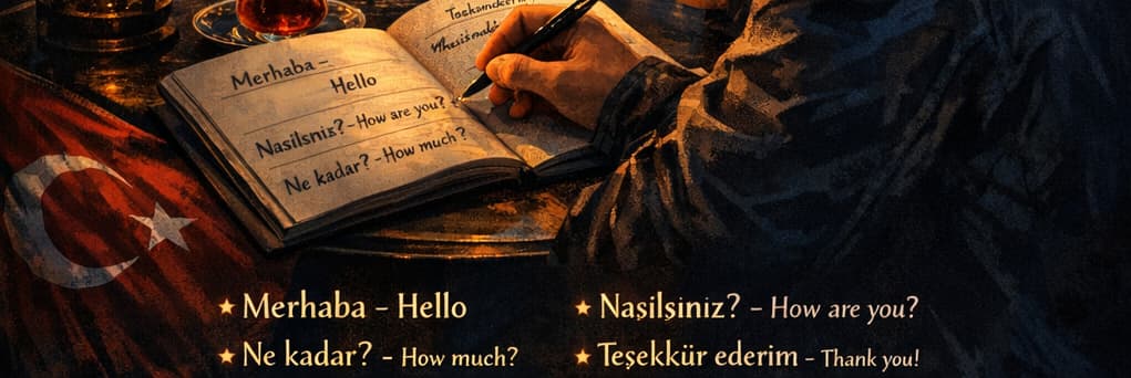 آموزش زبان ترکی استانبولی در سفر