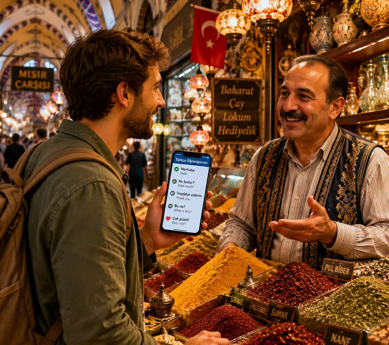 آموزش زبان ترکی استانبولی در سفر