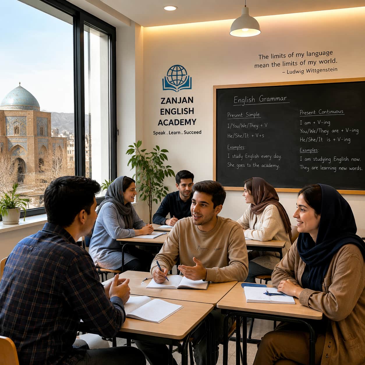 بهترین آموزشگاه زبان انگلیسی در زنجان