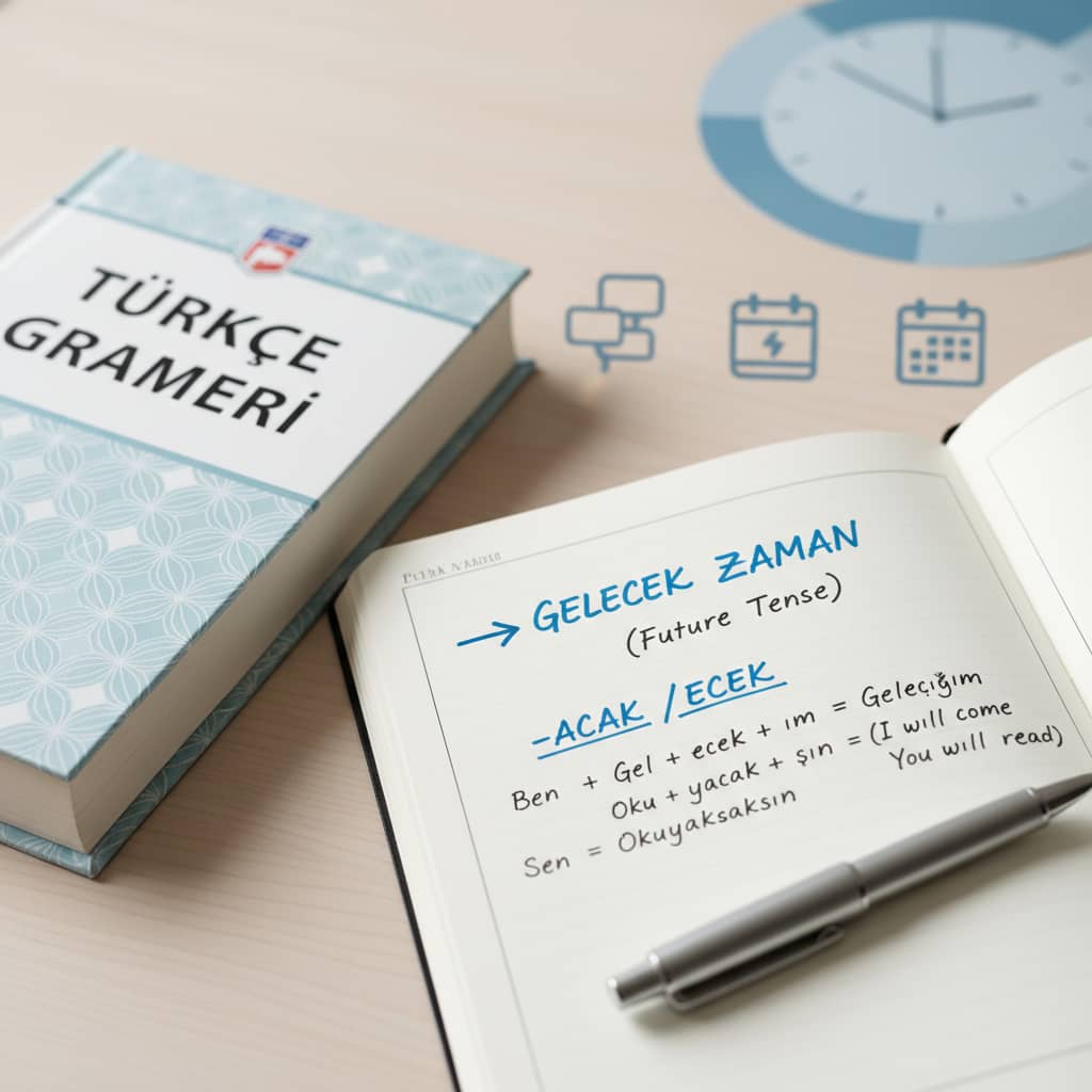 زمان آینده ساده زبان ترکی استانبولی (Gelecek Zaman)
