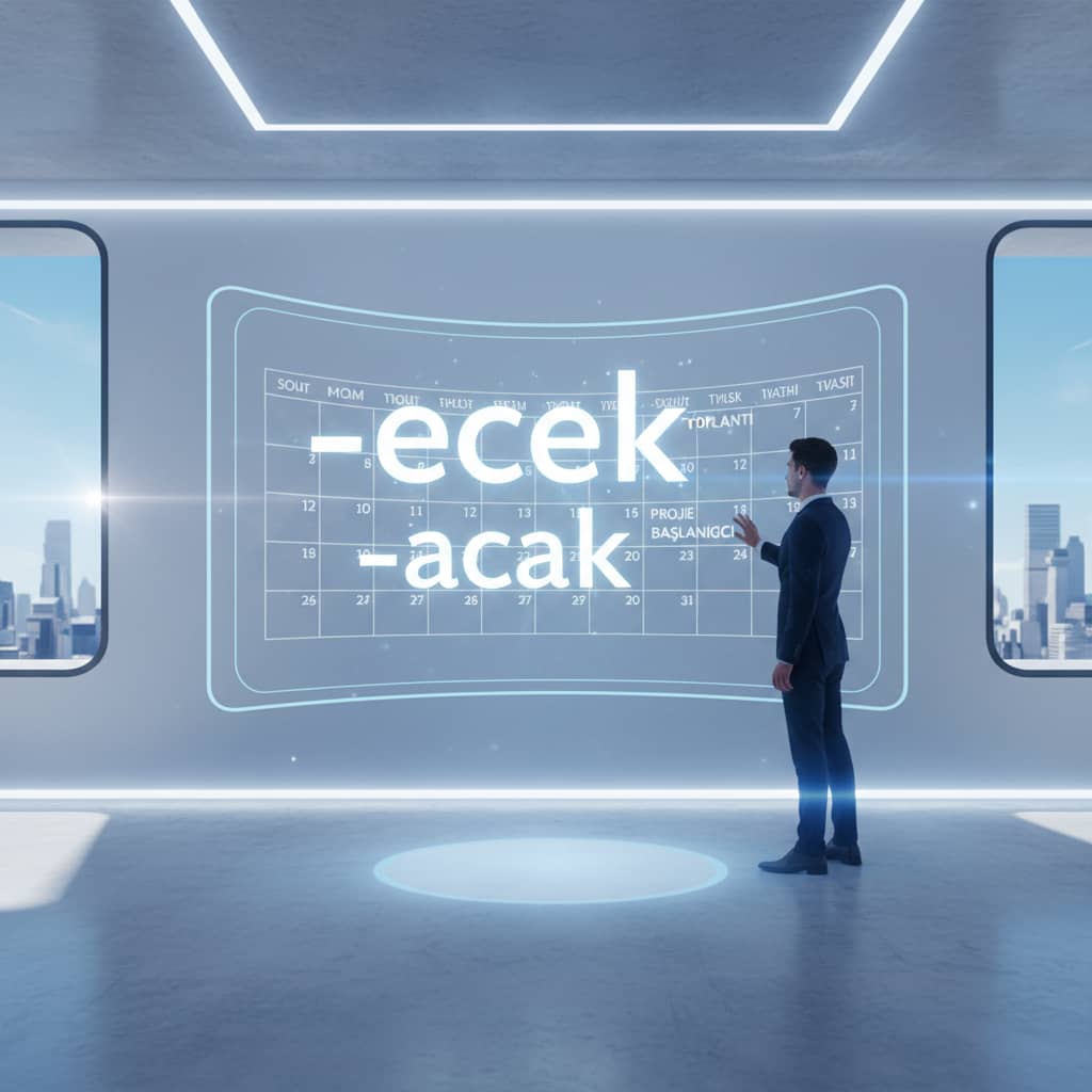 زمان آینده ساده زبان ترکی استانبولی (Gelecek Zaman)
