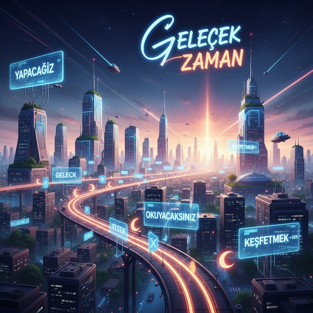 زمان آینده ساده زبان ترکی استانبولی (Gelecek Zaman)