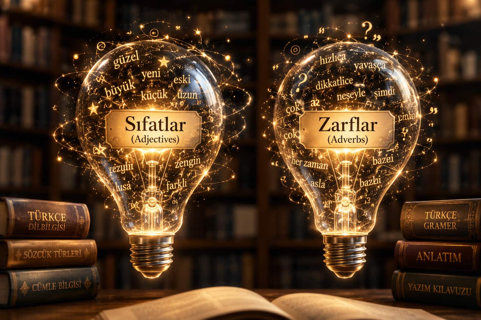 راهنمای جامع قیدها و صفت‌های پرکاربرد در ترکی استانبولی