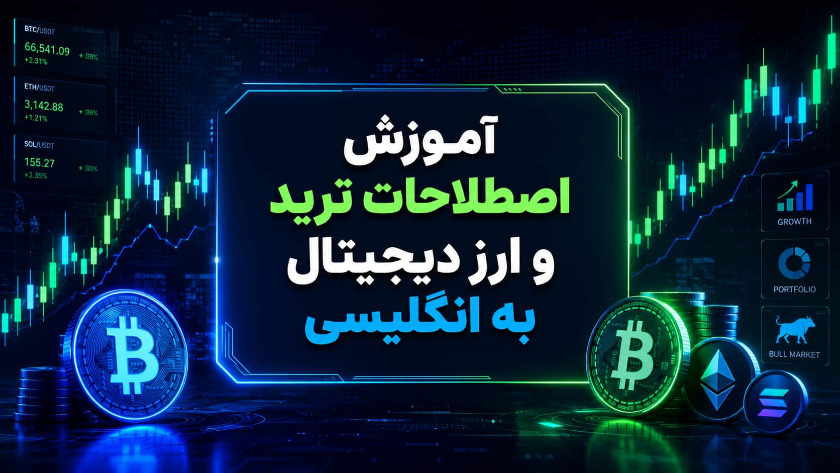 آموزش اصطلاحات ترید و ارز دیجیتال به انگلیسی