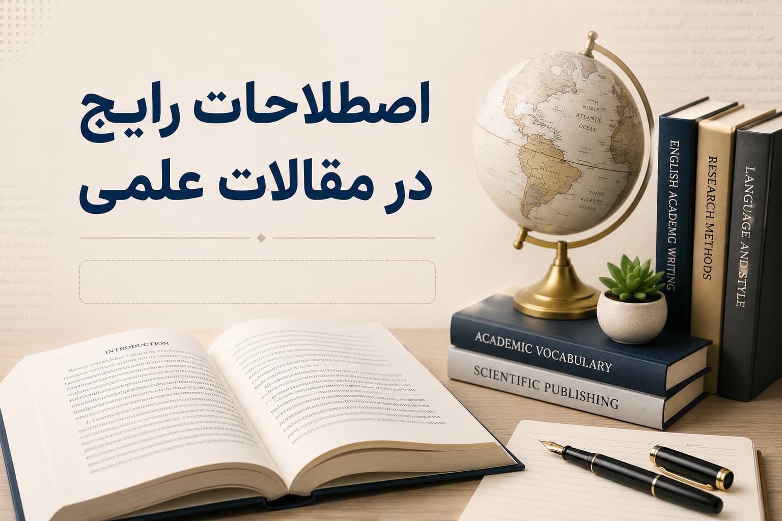اصطلاحات رایج در مقالات علمی انگلیسی