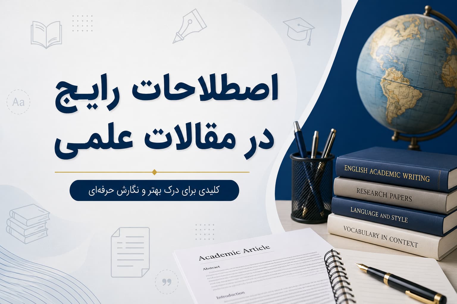 اصطلاحات رایج در مقالات علمی انگلیسی
