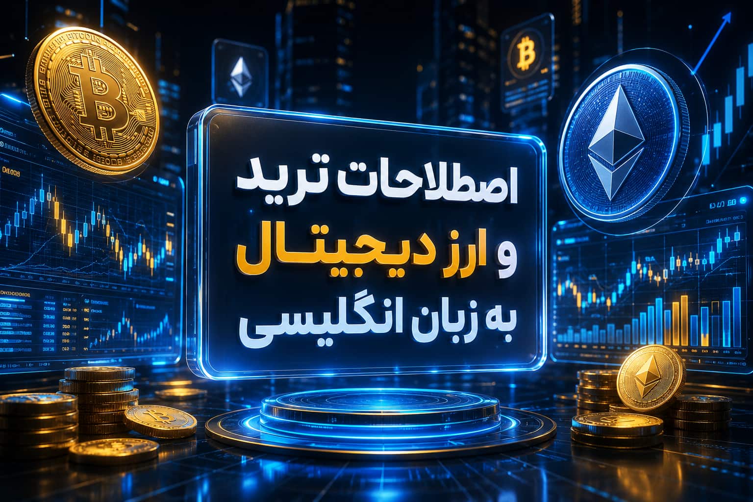 آموزش اصطلاحات ترید و ارز دیجیتال به انگلیسی