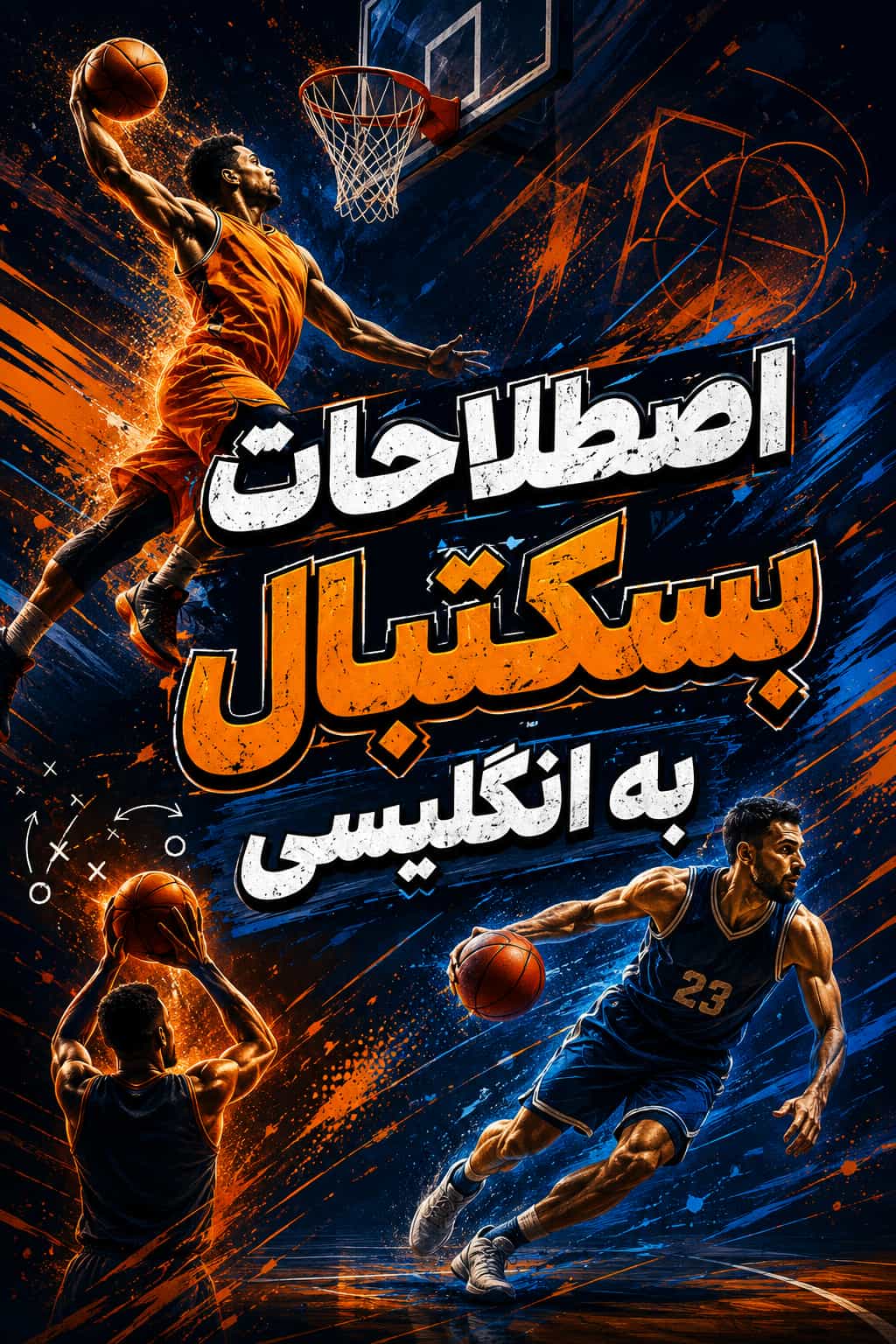 اصطلاحات بسکتبال به انگلیسی | لیست پرکاربرد + مثال