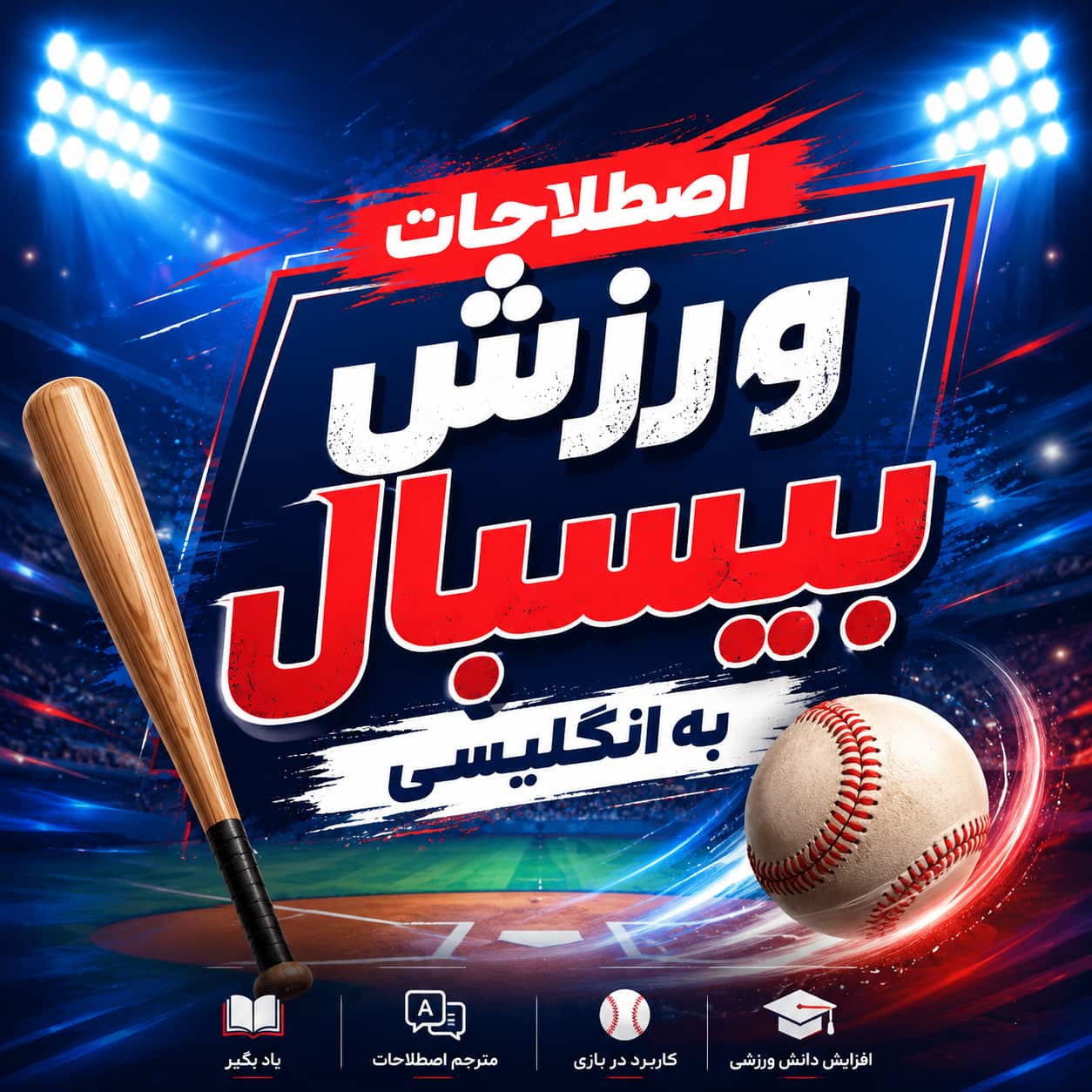 اصطلاحات ورزش بیسبال به انگلیسی