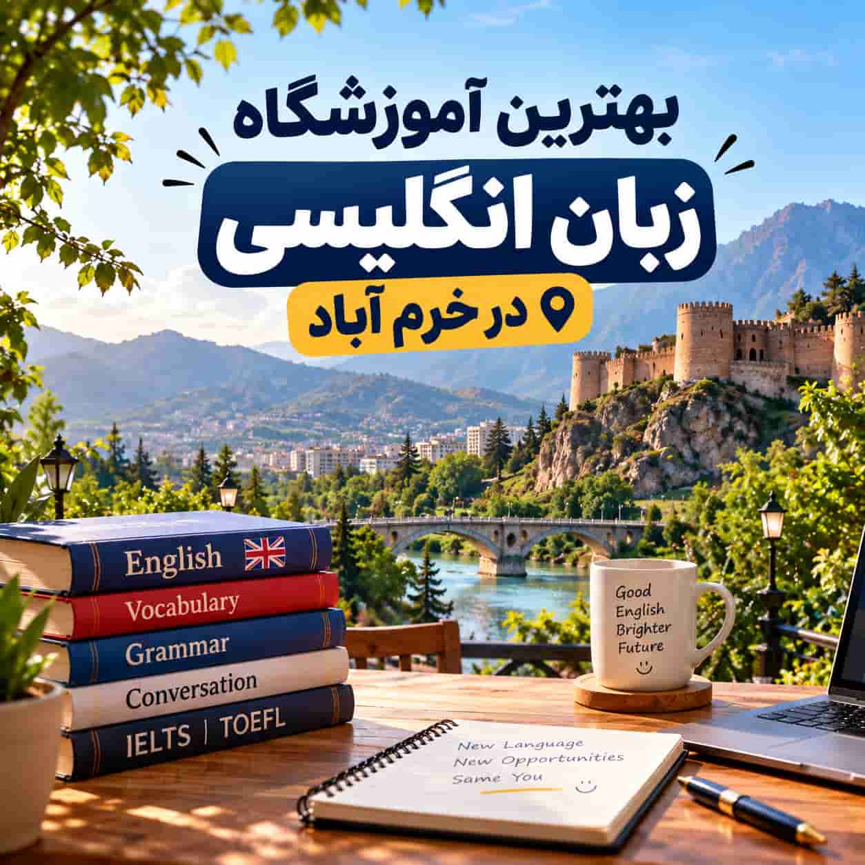 بهترین آموزشگاه زبان انگلیسی در خرم آباد